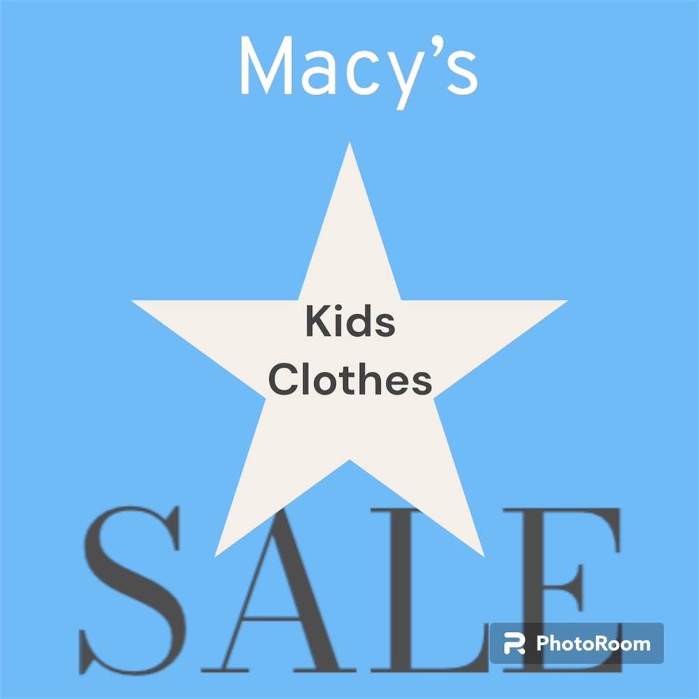 Macy’s Kids Clothes - Unlisted